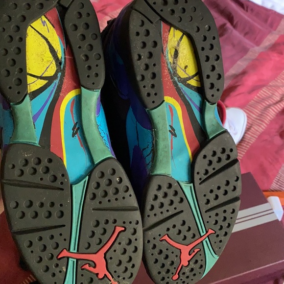 Air Jordan retro 8 Aqua 2007 - Picture 3 of 5